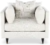 Pia Cotton White Chair