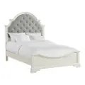 Easton White and Gray Full Bed