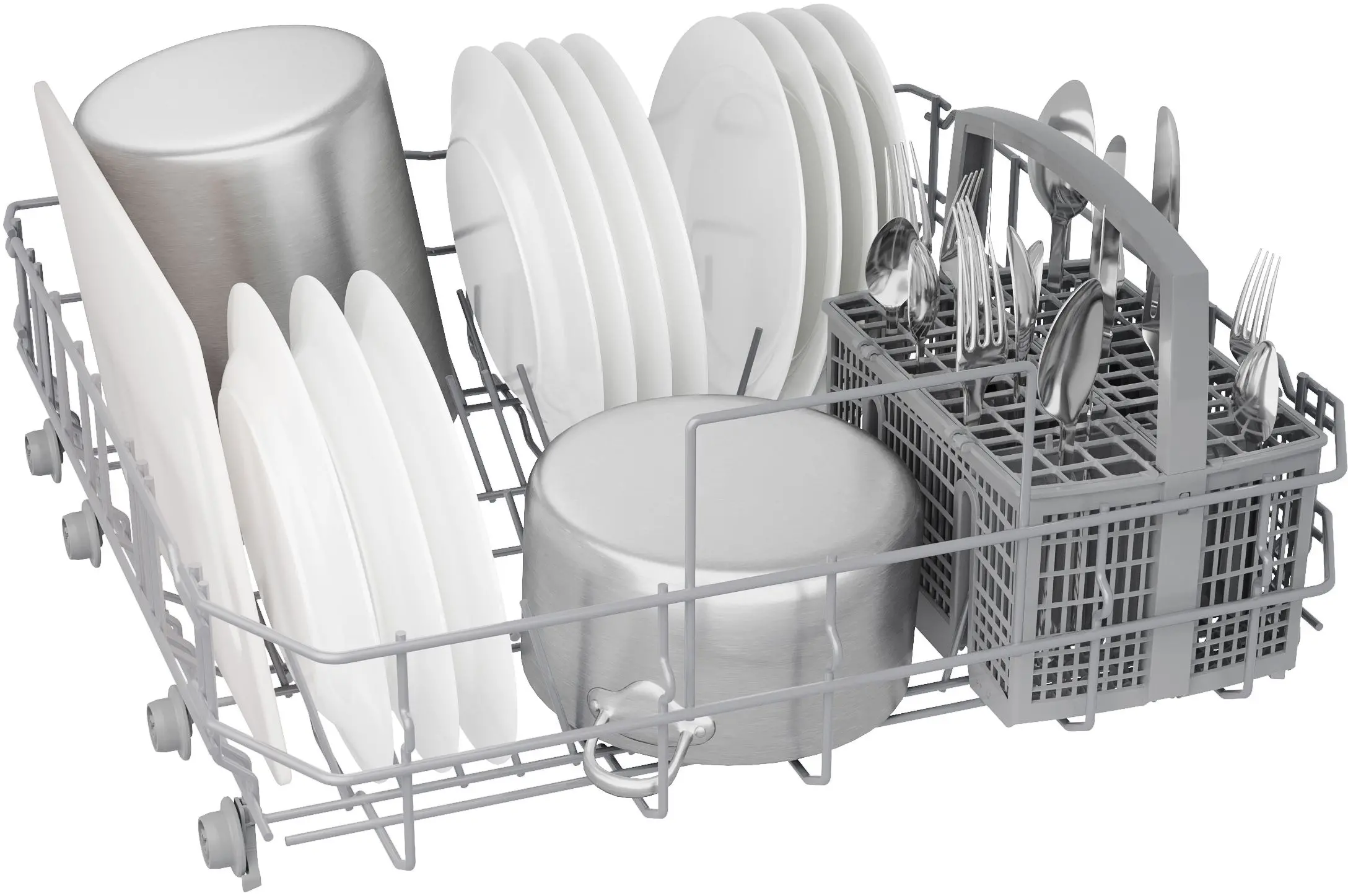 SHE41CM2N Bosch 100 Series Dishwasher - White-10