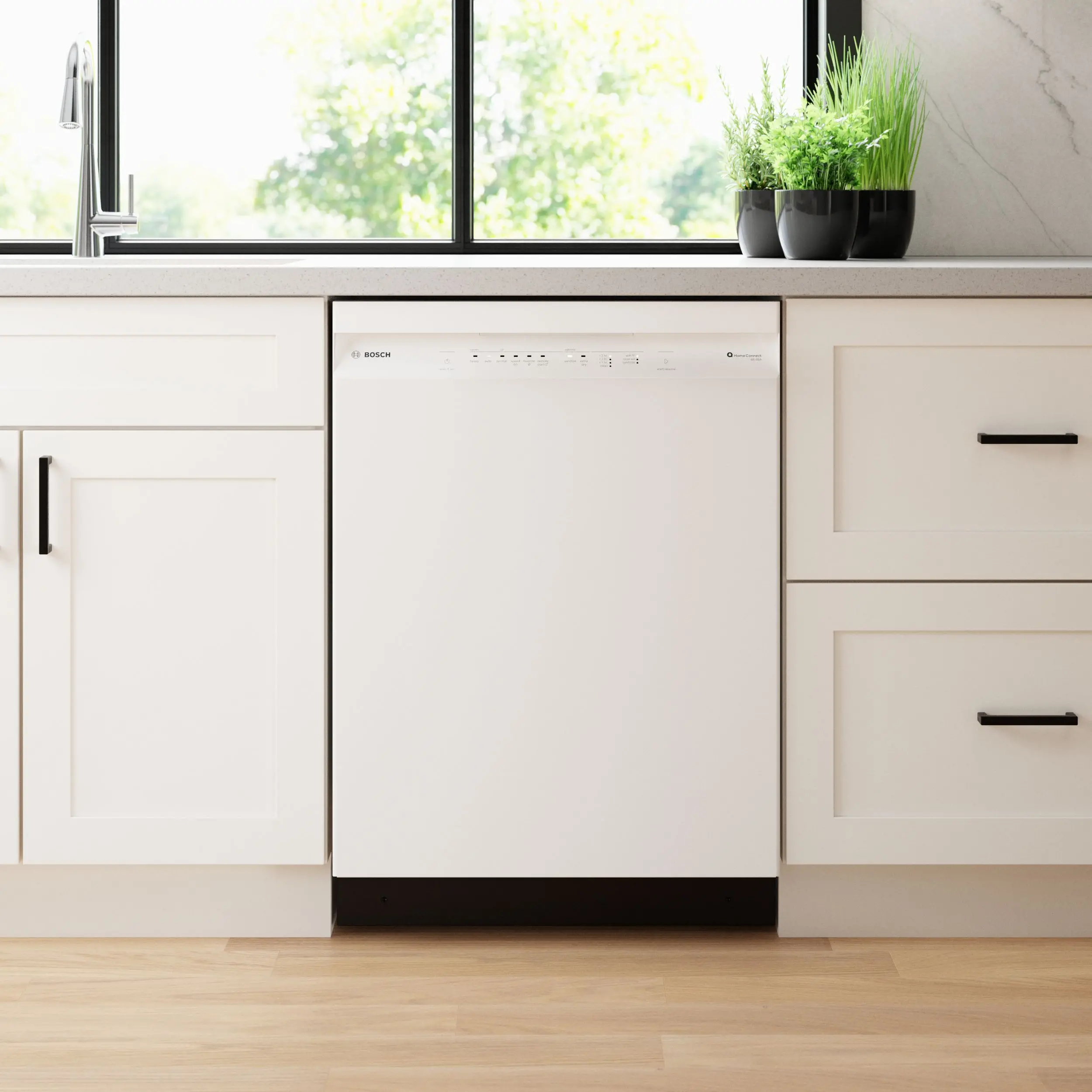SHE41CM2N Bosch 100 Series Dishwasher - White-2