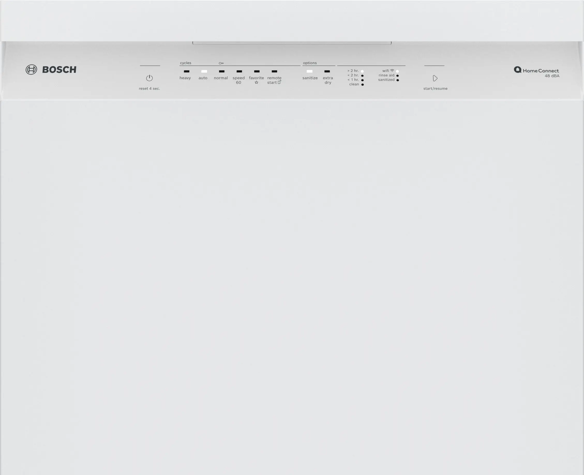 SHE41CM2N Bosch 100 Series Dishwasher - White-4