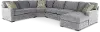 Juno Gray 4 Piece Sectional