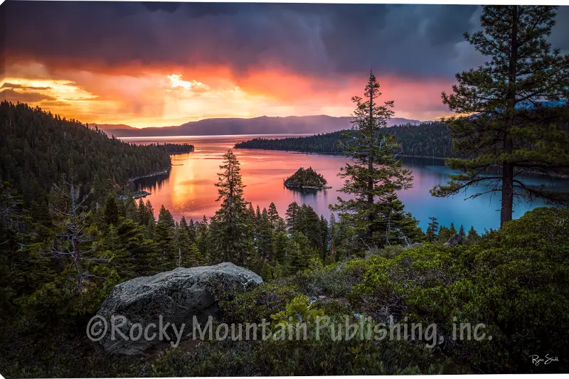Lake Tahoe 3 Stretched Canvas