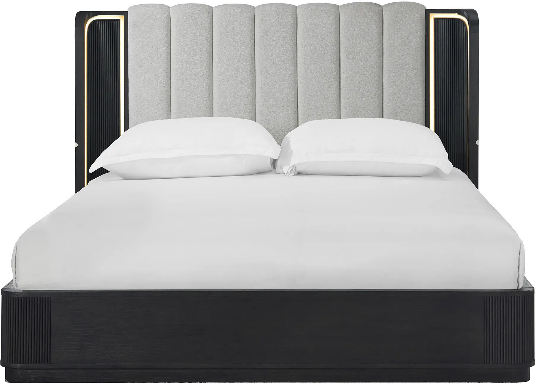 Treviso Espresso Brown King Platform Bed-3