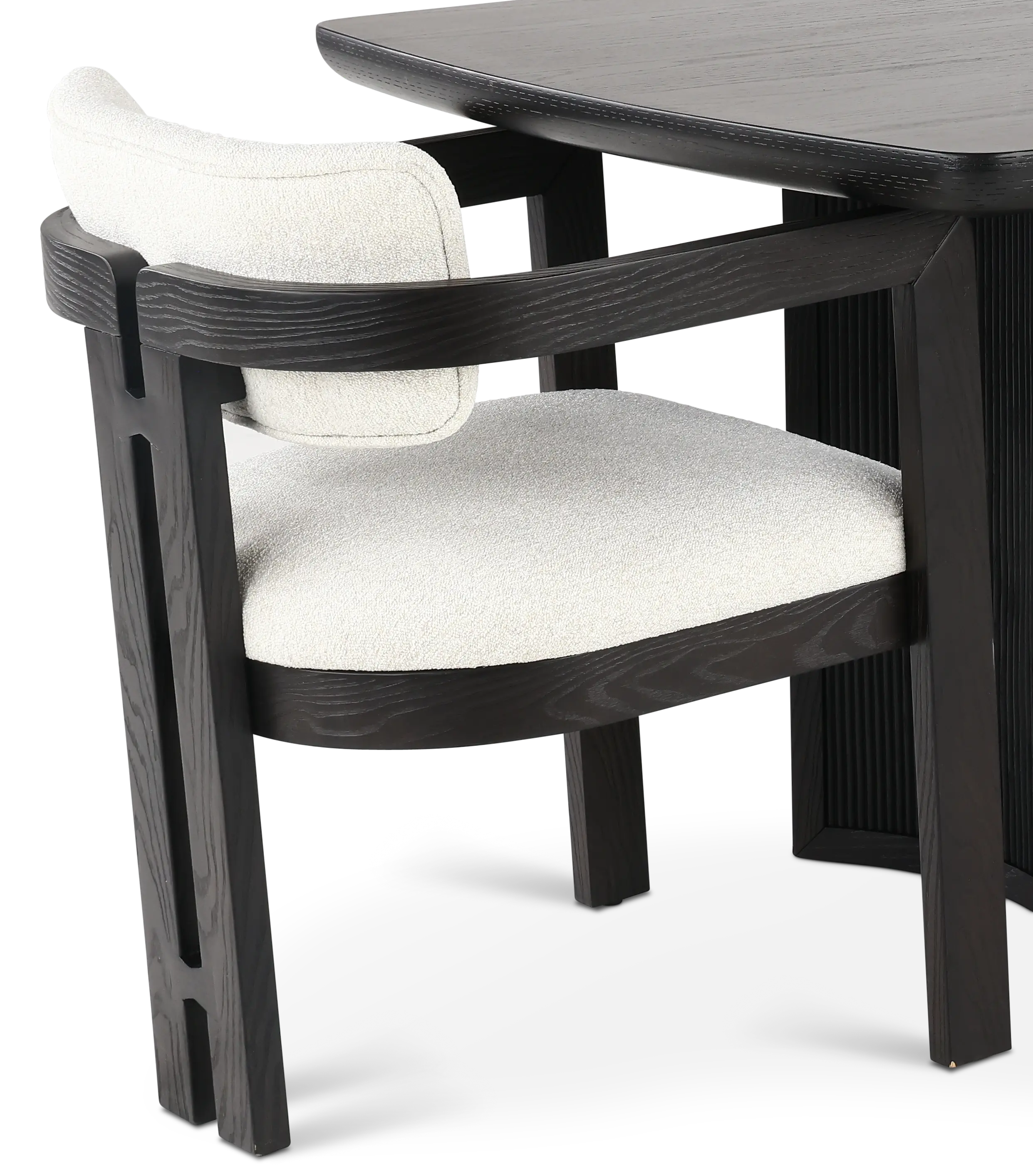 Treviso Espresso Brown 5 Piece Dining Set-6