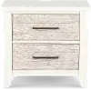 142-BR61 Backroads Weathered White Nightstand