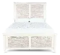 142-BED5/0 Backroads Weathered White Queen Bed