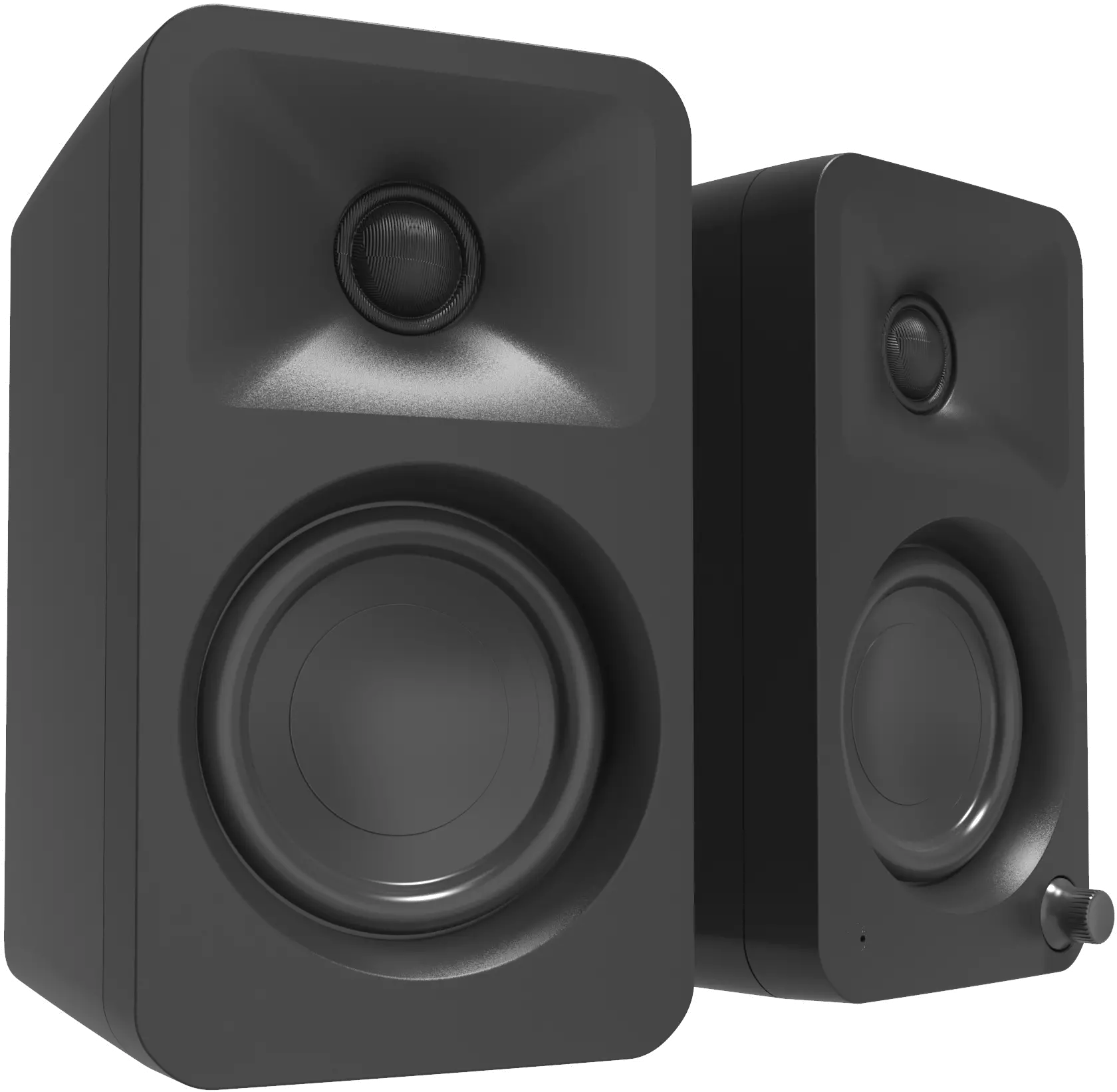 Kanto ORA Powered Reference Desktop Speakers - Black, Pair-3