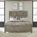 906-SKYVIEW-BED5/0 Skyview Gray Queen Bed