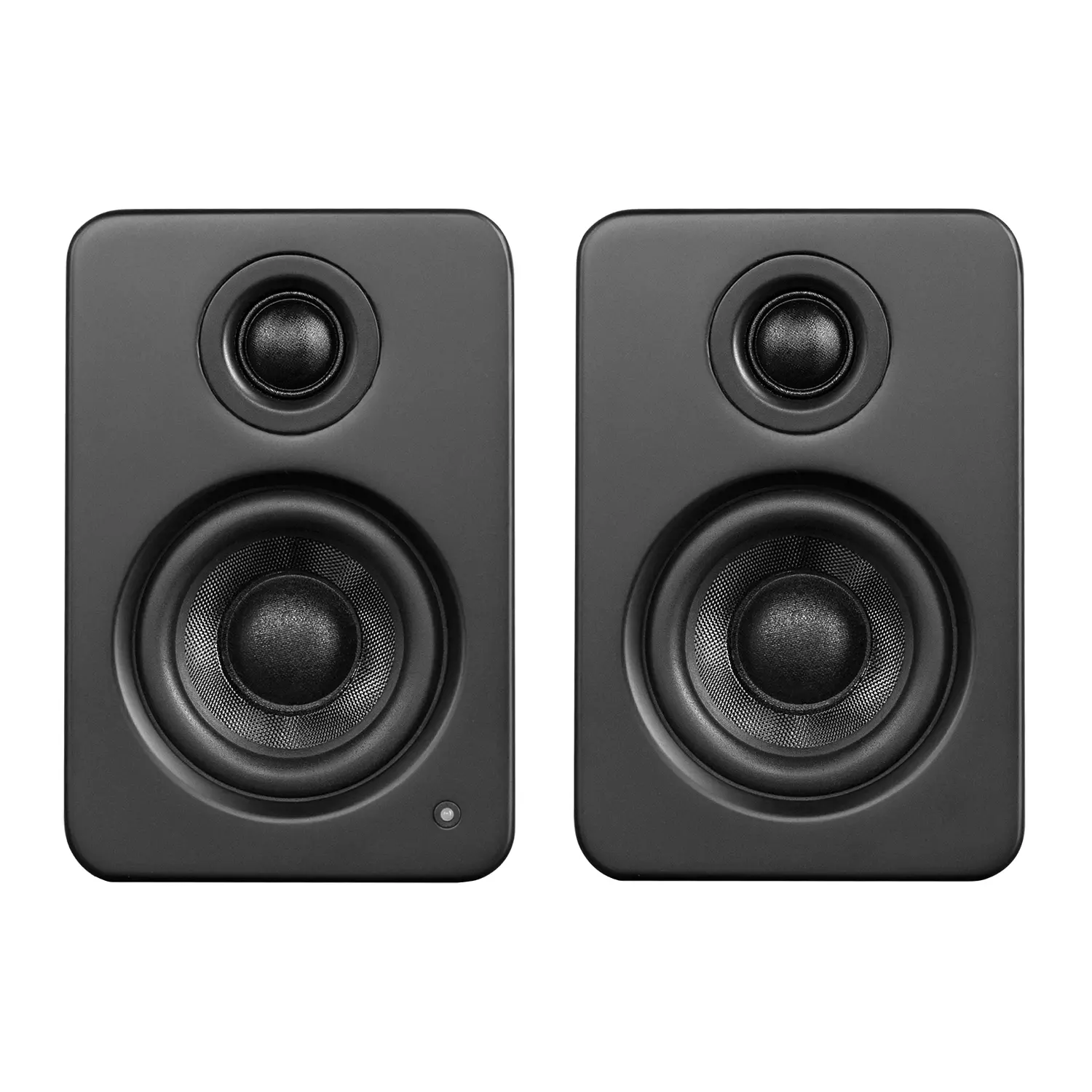 Kanto YU2 Powered Desktop Speakers - Matte Black, Pair-1