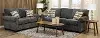 7PC/SEASIDE/GRANITE/SLLTL Seaside Gray 7 Piece Living Room Set with Sofa Bed