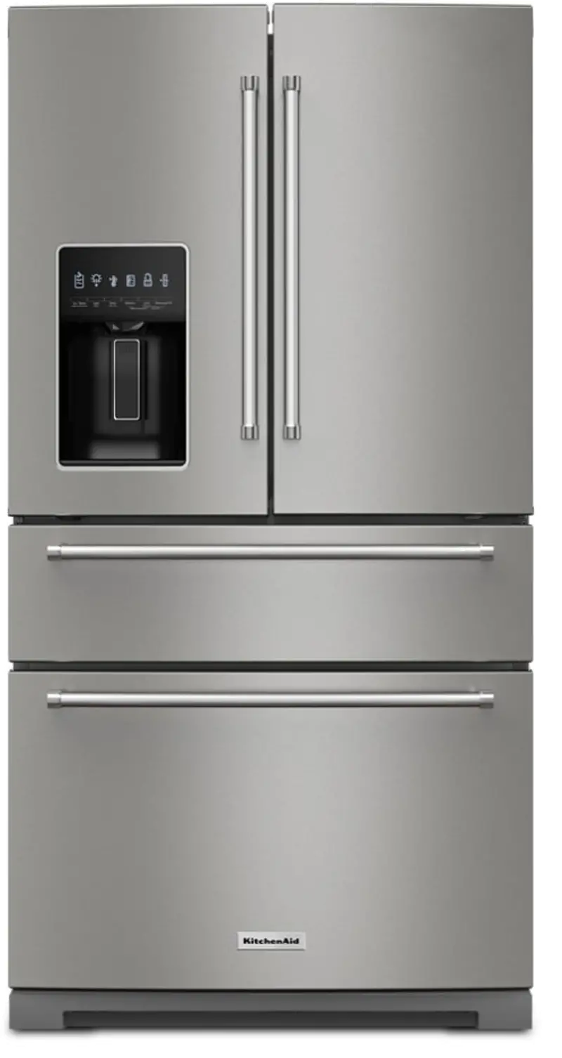 Kitchenaid 26.2 Cu Ft French Door Refrigerator - Stainless Steel
