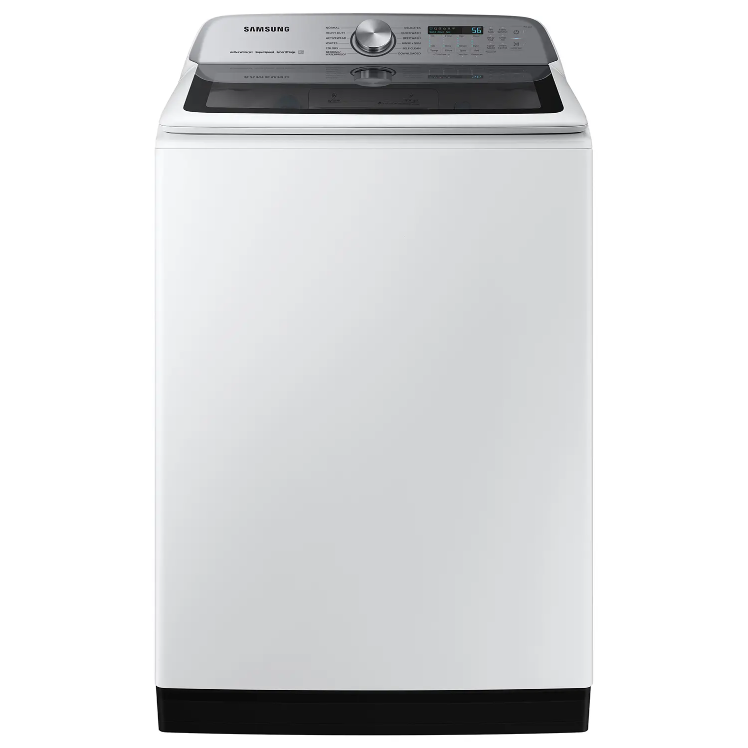 WA52DG5500AW Samsung 5.2 Cu Ft Top Load Washer with Impeller - White-1