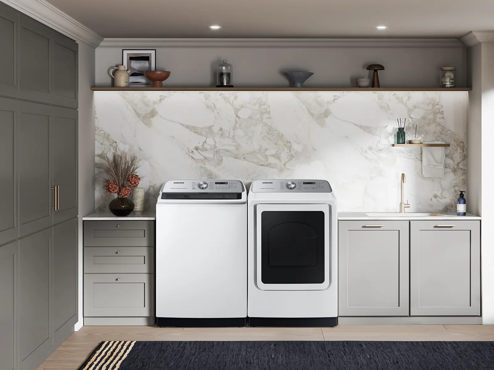 WA52DG5500AW Samsung 5.2 Cu Ft Top Load Washer with Impeller - White-2