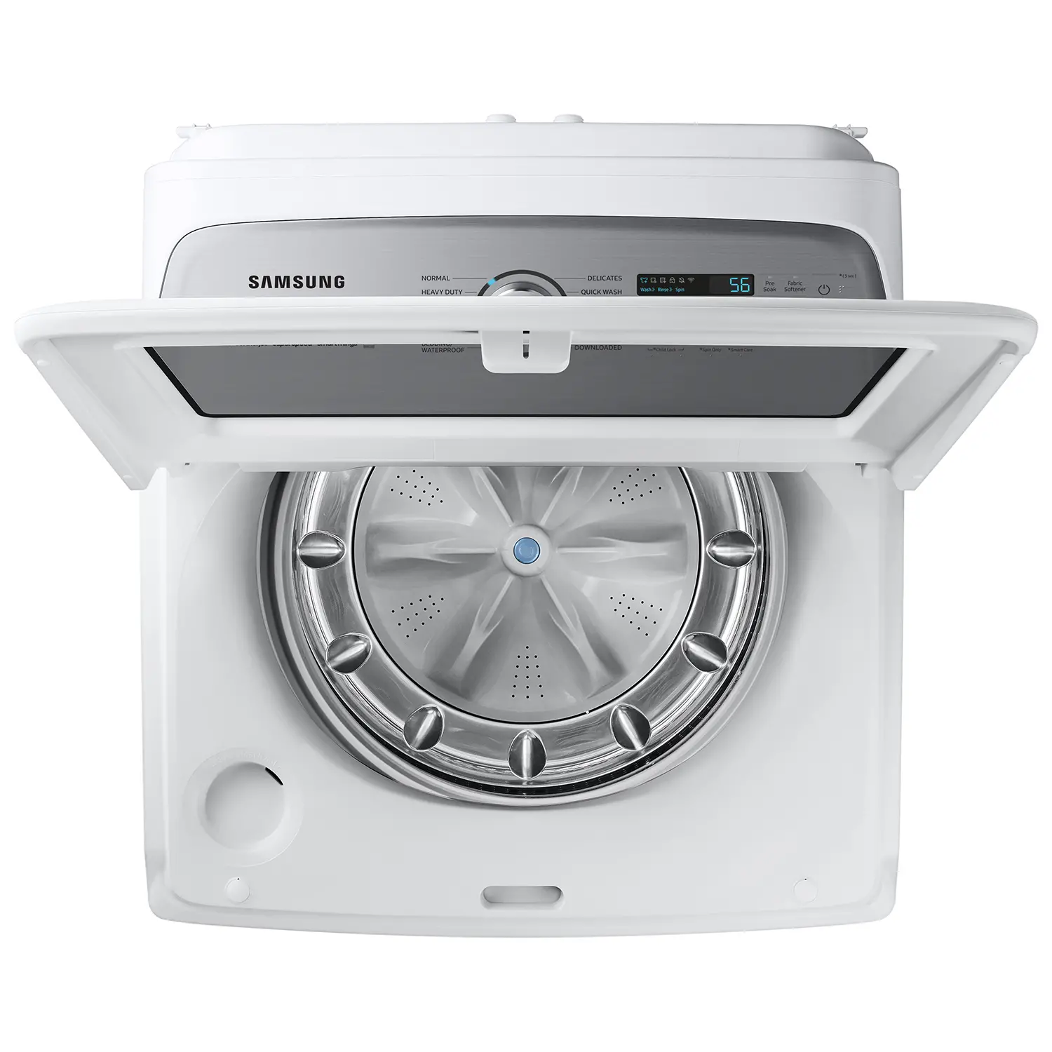 WA52DG5500AW Samsung 5.2 Cu Ft Top Load Washer with Impeller - White-7