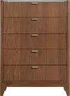 Beckton Walnut Chest of Drawers