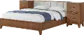 Beckton Walnut Queen Wall Bed