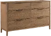 Cyrus Almond Brown Dresser