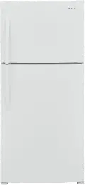 FFHT2022AW Frigidaire 20 Cu Ft Top Freezer Refrigerator - White