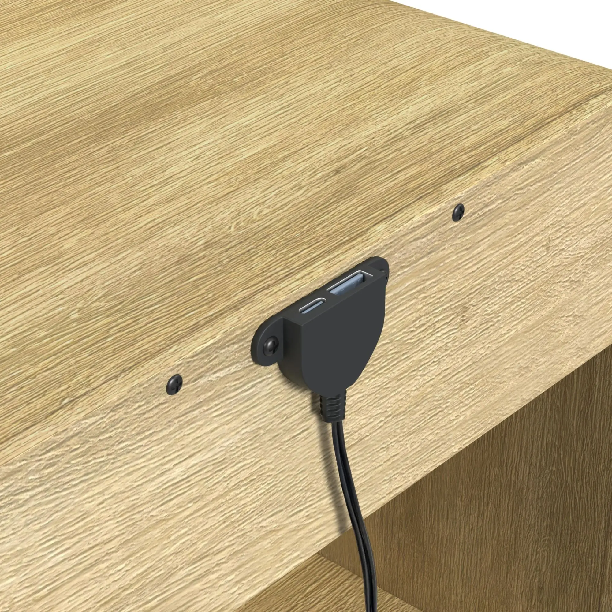 Ridgemont Light Brown End Table-8