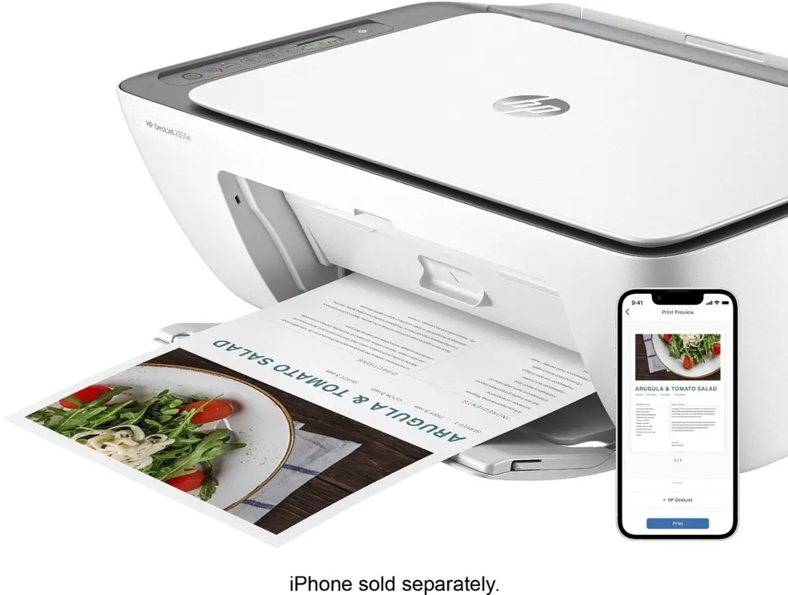 HP-DJ2855E HP DeskJet 2855e Wireless All-In-One Inkjet Printer-10