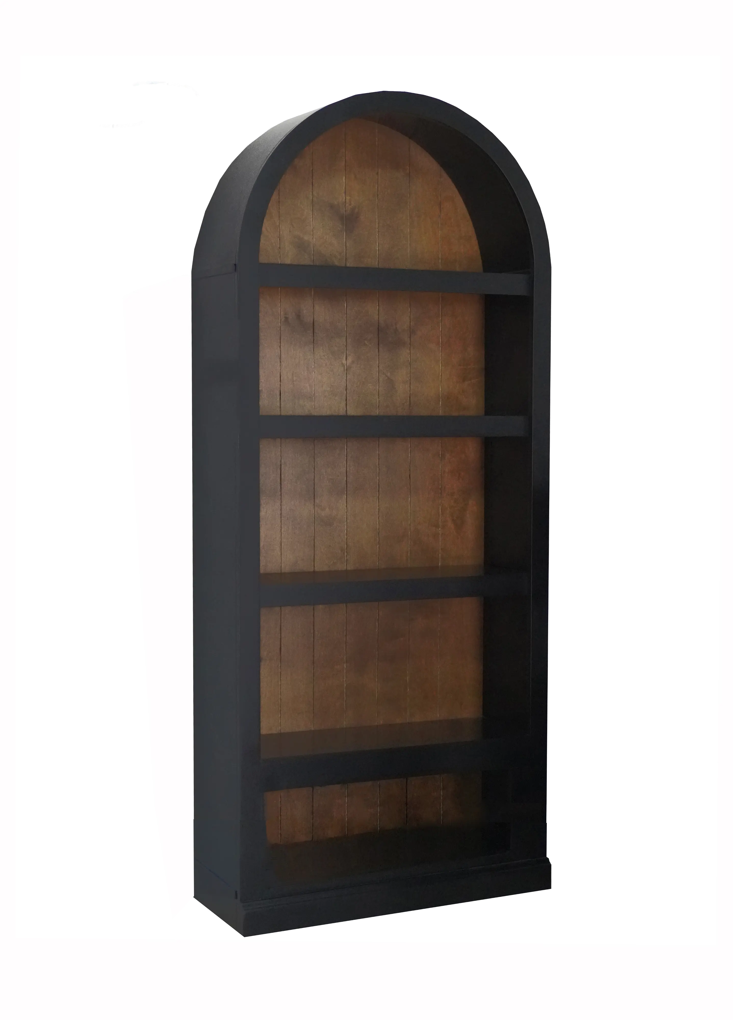Artiste Black 72 Arch Bookcase-10