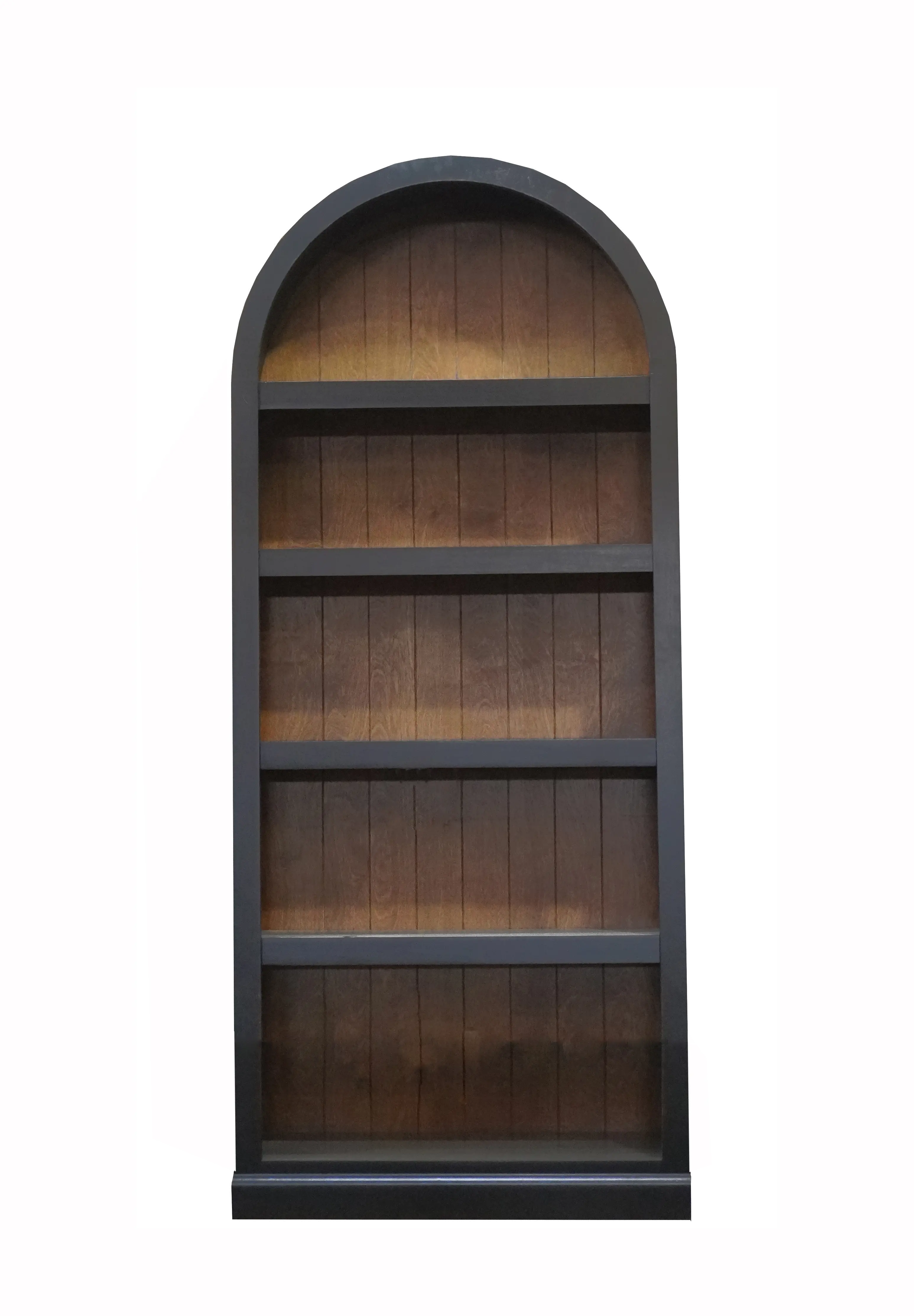 Artiste Black 72 Arch Bookcase-2
