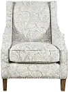 Duval Paisley Sage Accent Chair