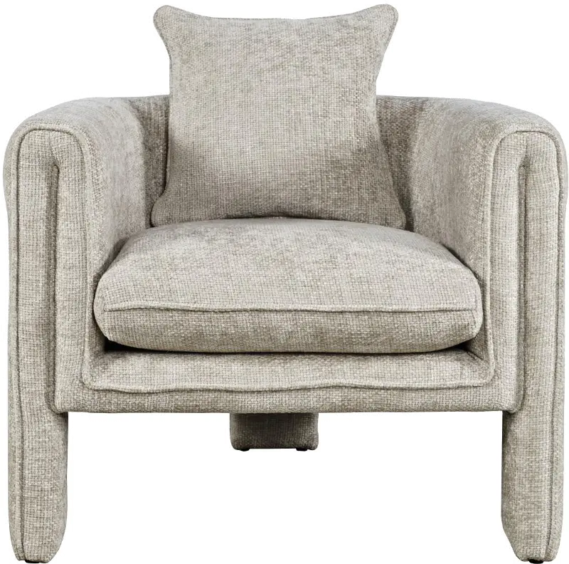Adley Oyster Gray Accent Chair