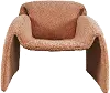 Dolce Sienna Orange Accent Chair
