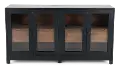 Stturgart Black and Brown 63 TV Stand