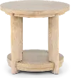 Pacific Grove Sandstone Brown End Table