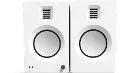 Kanto TUK Powered Bookshelf Speakers with Phono Pre-amp and Bluetooth - Matte White, Pair