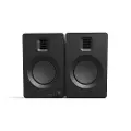 Kanto TUK Powered Bookshelf Speakers with Phono Pre-amp and Bluetooth - Matte Black, Pair