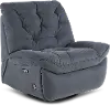 Chloe Steel Gray Power Rocker Recliner