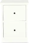 Elliott White File Cabinet
