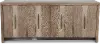 2219-AC1000 Lafayette Brown 76  TV Stand