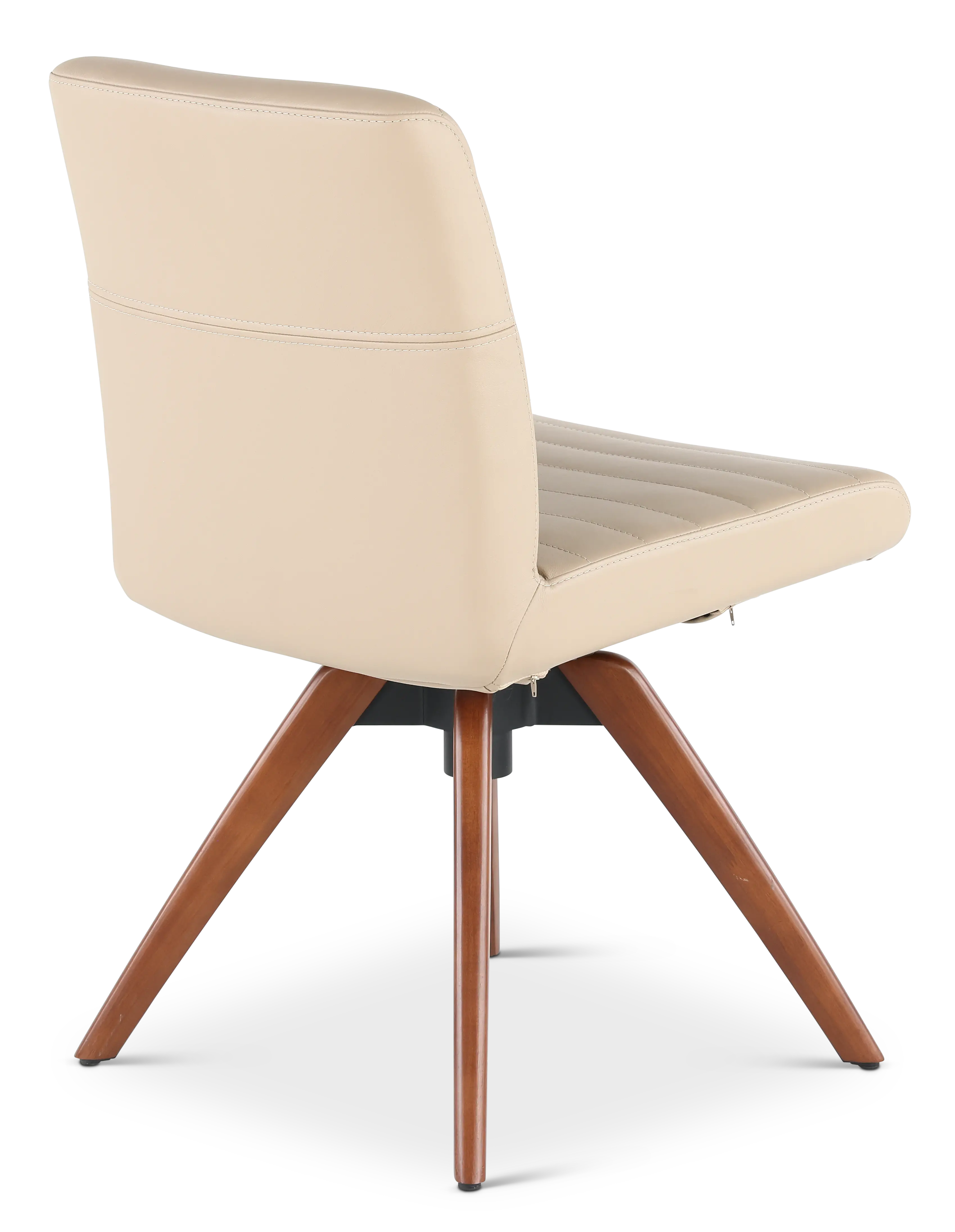 Hygge Sandstone Leather Swivel Dining Chair-6