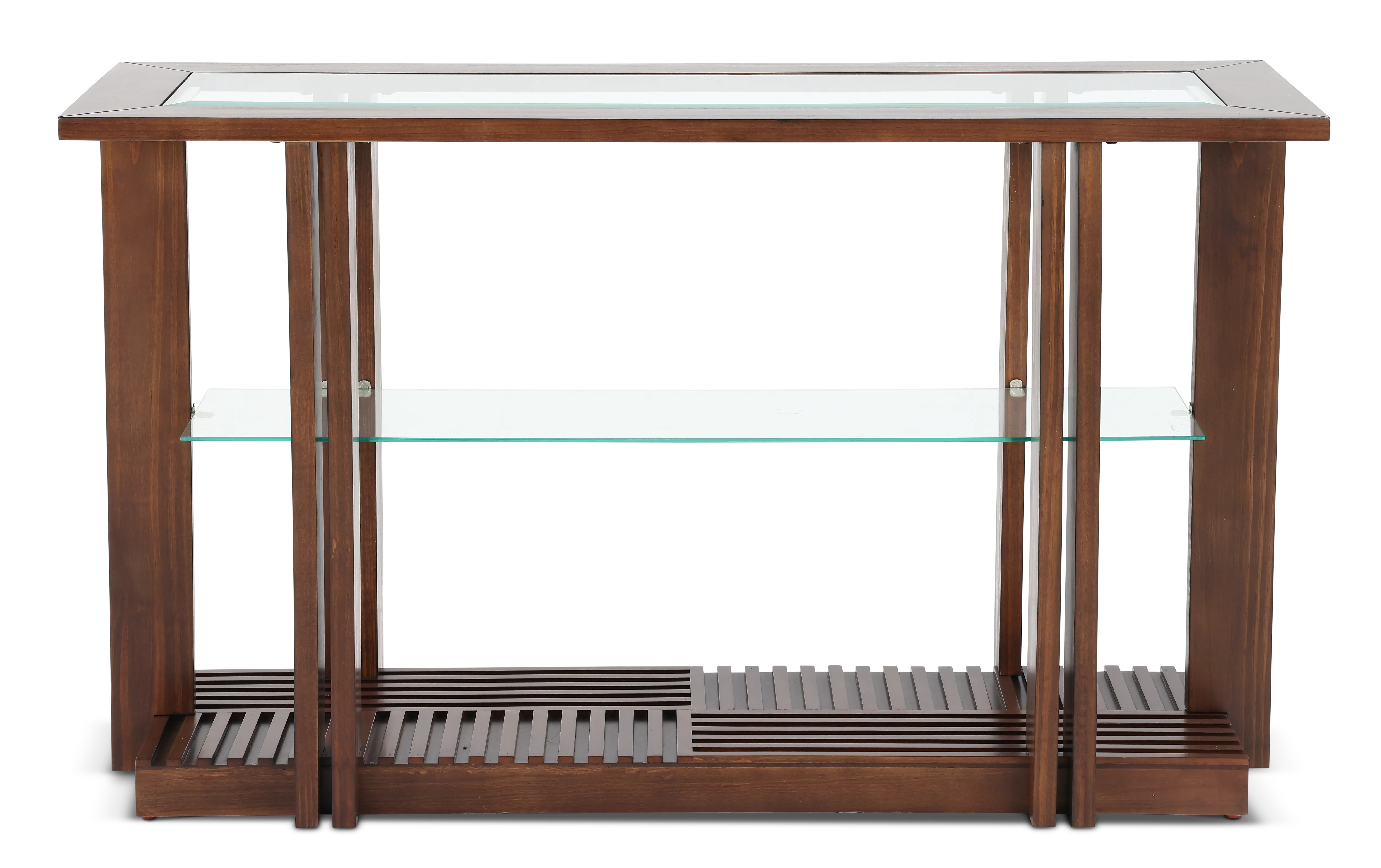 Mission Valley Brown Sofa Table-1