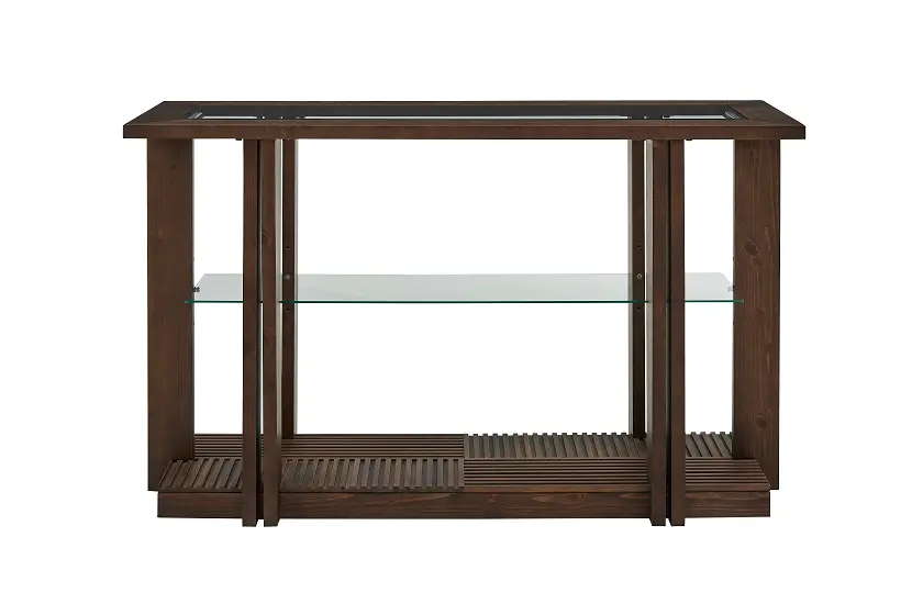 Mission Valley Brown Sofa Table-10