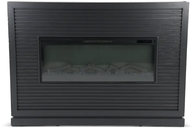 Riviera Black Fireplace Mantel