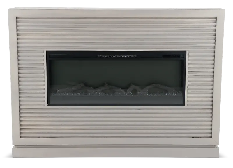 Riviera Gray Fireplace Mantel