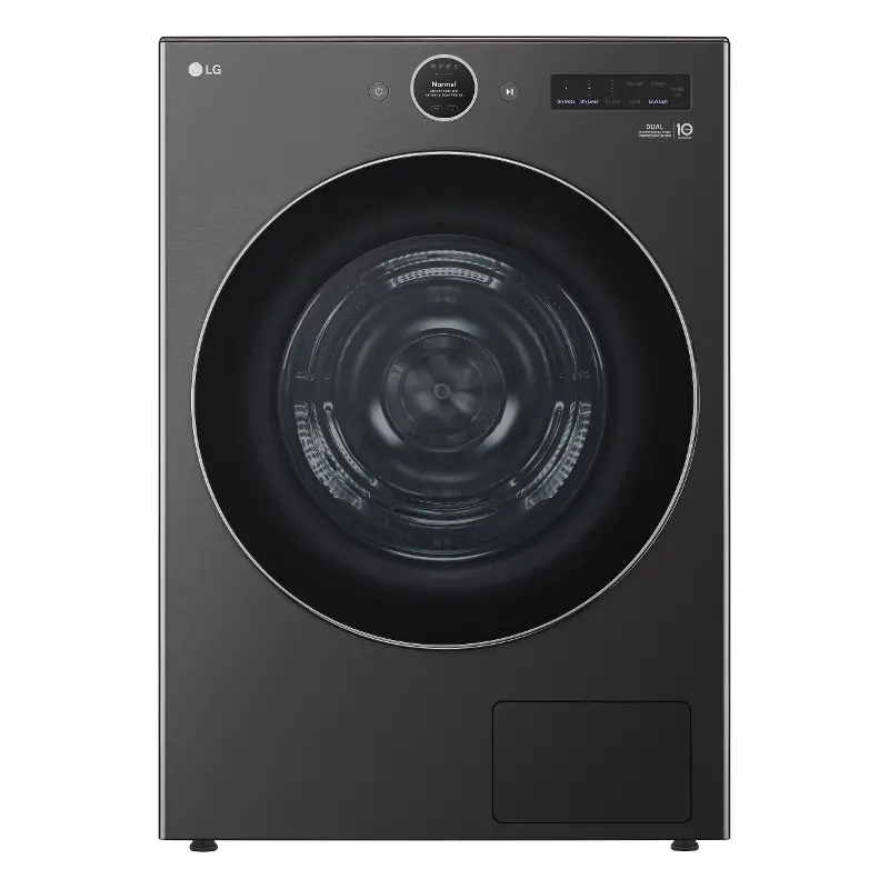 LG 7.8 Cu Ft Smart Electric Ventless Dryer - Black Steel