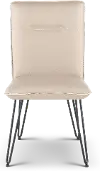 Resse Taupe Upholstered Dining Chair