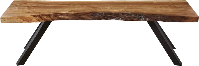 Reese Natural Acacia Dining Bench