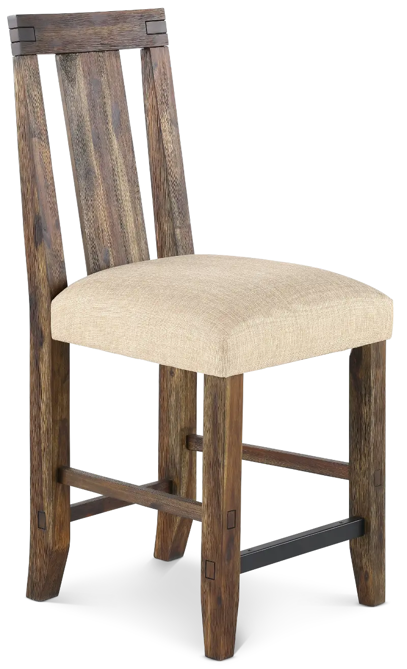 Meadow Brown Counter Height Stool