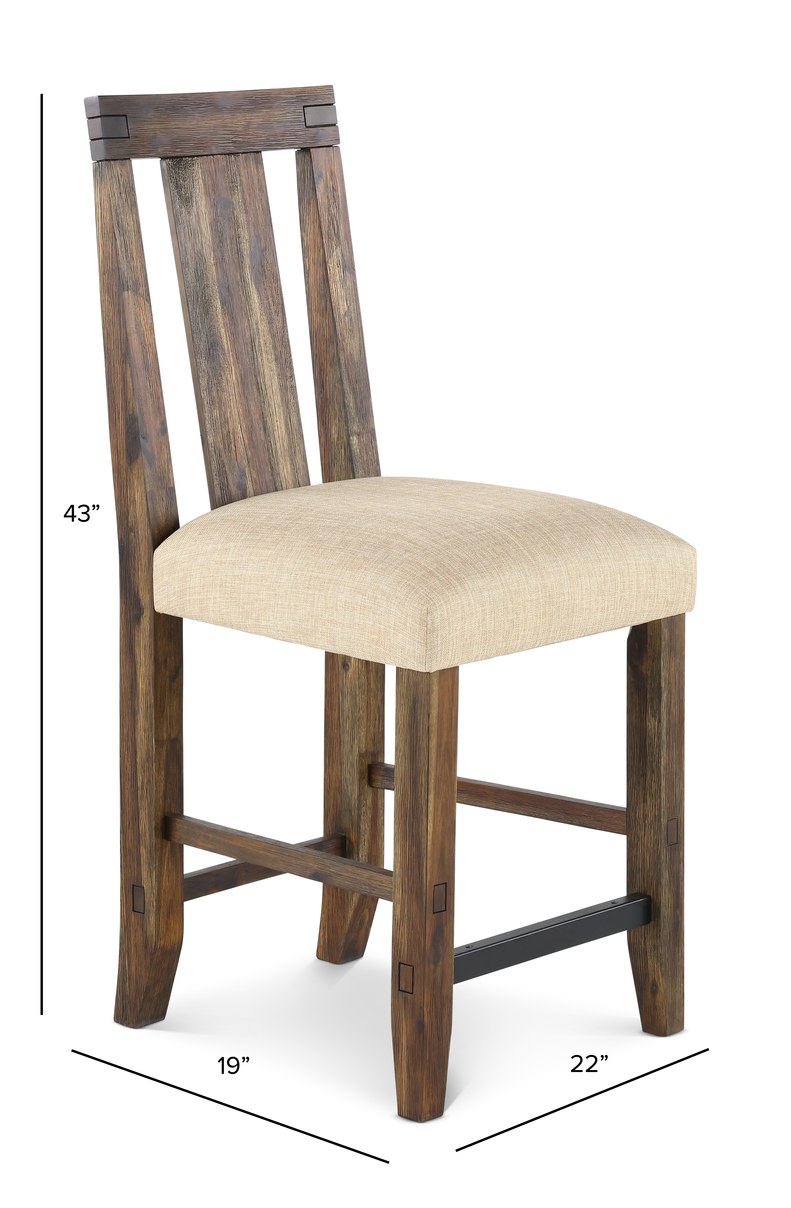 Meadow Brown Counter Height Stool-3