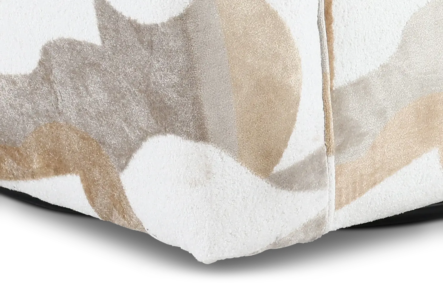 PLLCHA Valderrama White and Brown Accent Chair-8