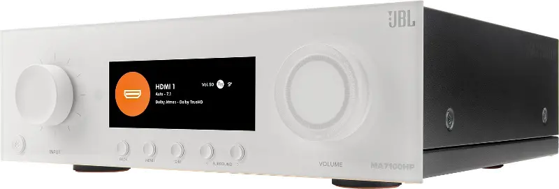 JBL MA7100HP 7.2ch. 8K High Performance AV Receiver - White