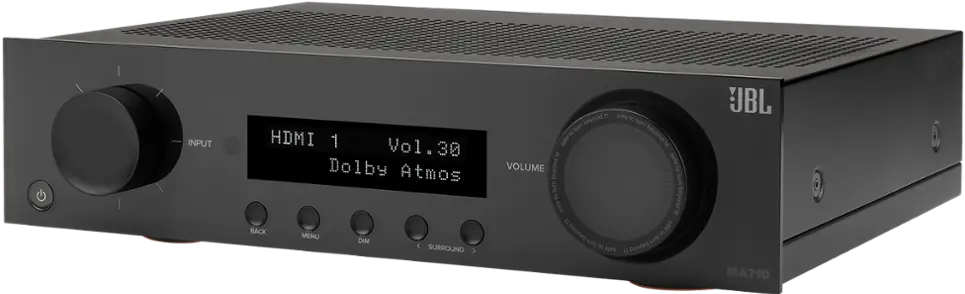JBLMA710BLKAM JBL MA710 7.2ch HDR AV Receiver - Black-1